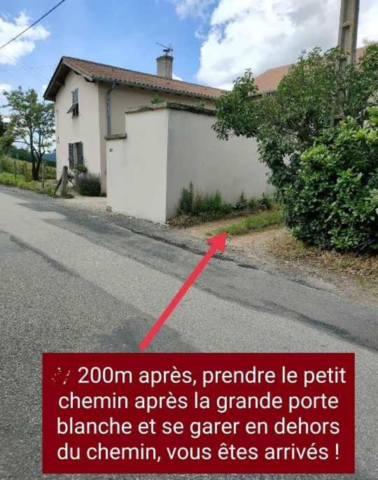 Au Coeur Des Vignes Chenas Du Beaujolais Lägenhet La Chapelle-de-Guinchay Exteriör bild